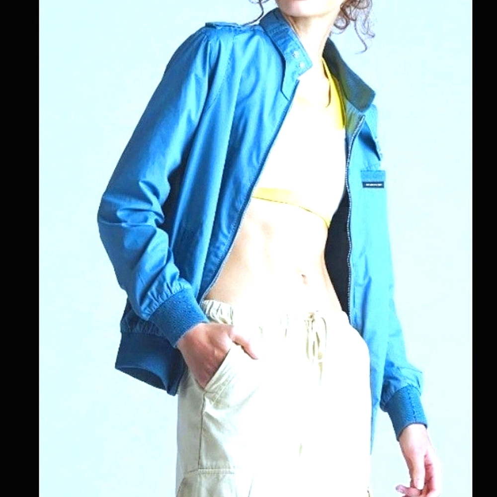 NWT Sky Blue Womens MEMBERS ONLY CLASSIC JACKET Size L